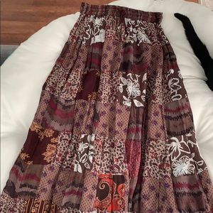 Jackpot boho maxi skirt